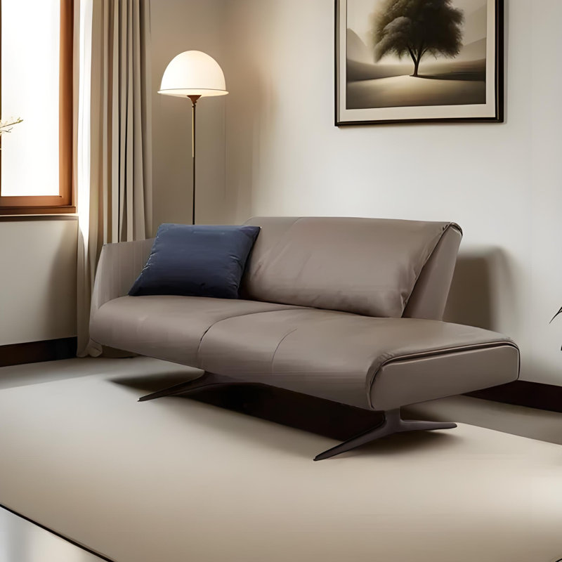 Chaise longue simple, décontractée et élégante, Orienté à gauche (vu de face)