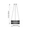 Angelisa 1 - Light LED Geometric Pendant-91290423-91290422
