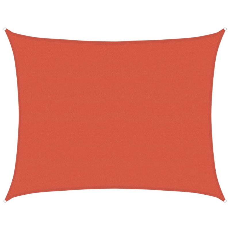 Foosland 6m x 8m Rectangular Shade Sail, Terracotta