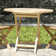 Quinlan Outdoor Round Teak Dining Table