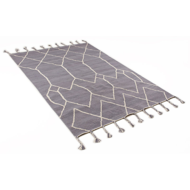 Trumbull Geometric Hand Woven Area Rug, Rectangle 200 x 290cm