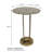 Monoloop/Stanza End Table Brass Antique