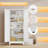 71" H Metal Kitchen Pantry Storage Cabinet, Freestanding Cupboard with 2 Doors and 4 Adjustable Shelves, Standing Storage for Kitchen, Bathroom, Garage, Dinning Room or Utility Room（White）-510745323
