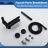 Wall-Mounted 2-Function Bathtub Faucet With Hand Shower And Rotatable Spout-112291755