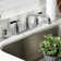 Kaiser Double Handle Kitchen Faucet with Side Spray