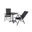 Kristl 2 - Person Patio Dining Set with Extendable Square Table