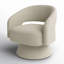 Fauteuil d'appoint pivotant Bhupendra-1821670892