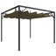 Serre L 9,8 pi. D Pavillon de jardin en acier-98467129