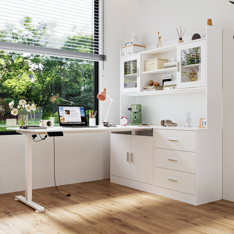 Bureau ergonomique assis-debout avec contrôleur de mémoire