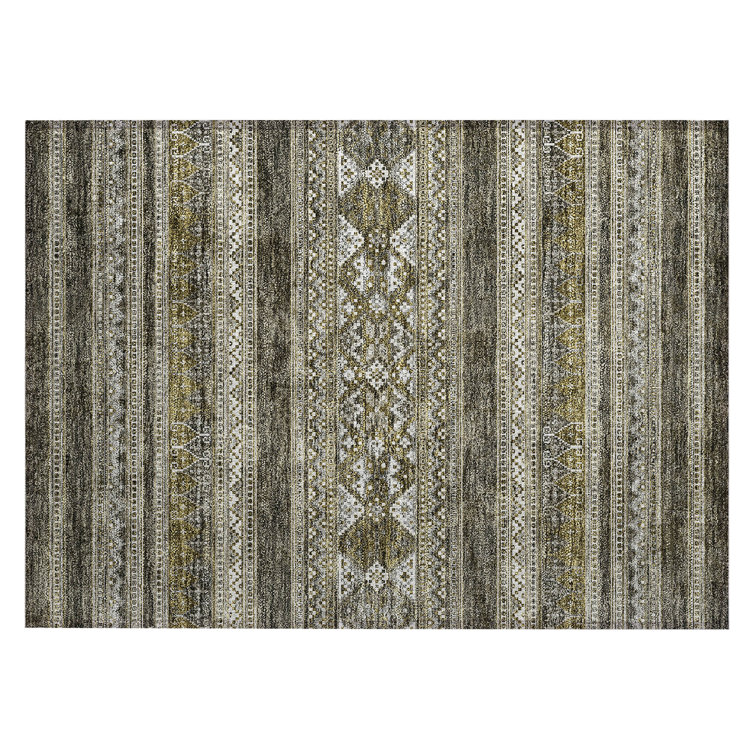 Nazariy Washable Southwestern Indoor / Outdoor Rug