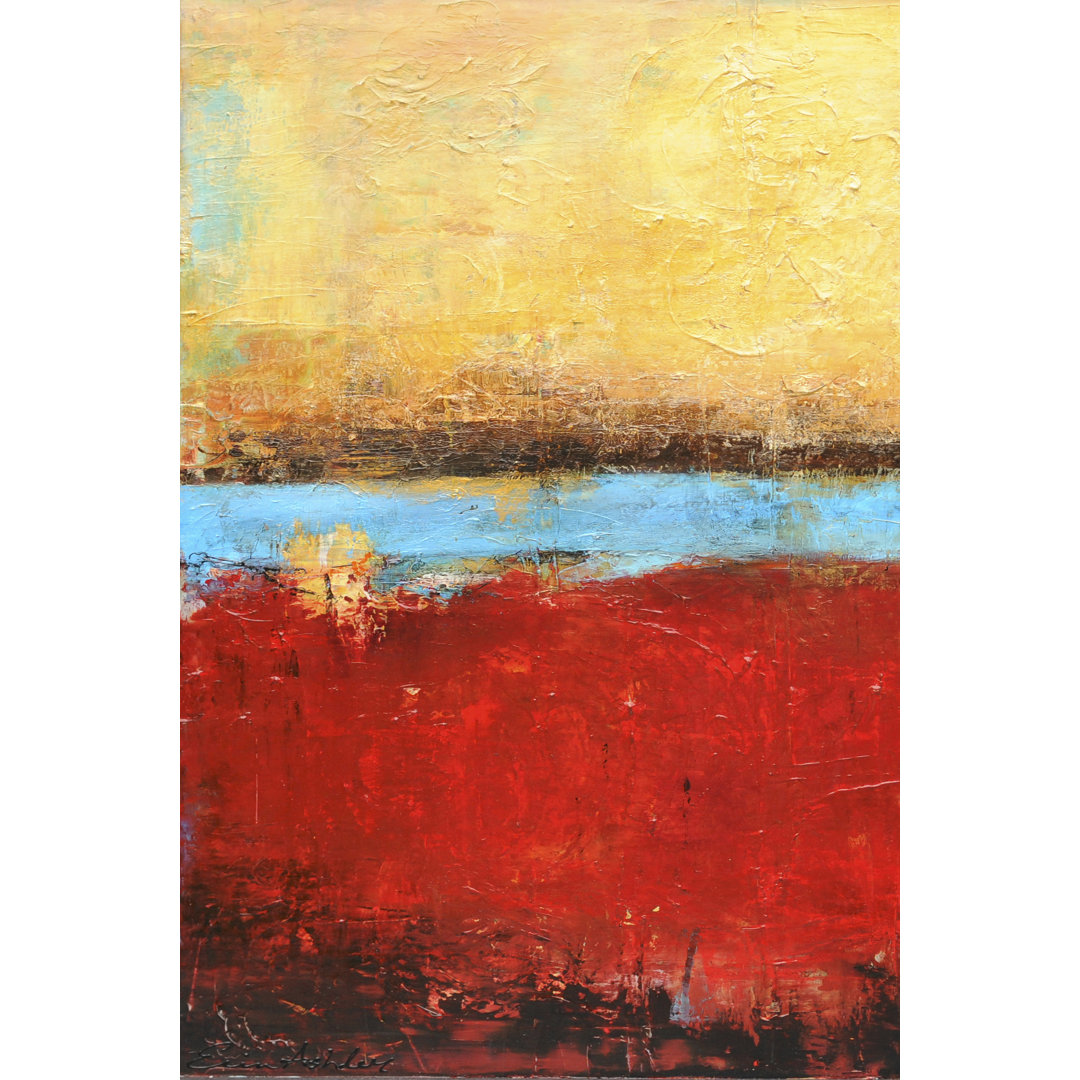Golden Dawn I by Erin Ashley - Wrapped Canvas Painting