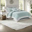 Luxurious Oversized Cotton Bedding Set, Aqua Comforter For Home Decor