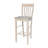 Deyanira Solid Wood Bar Height Stool