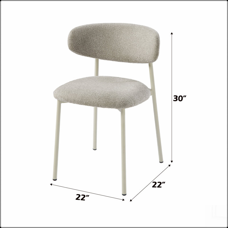 Ensemble de 2 chaises d'appoint Ingram