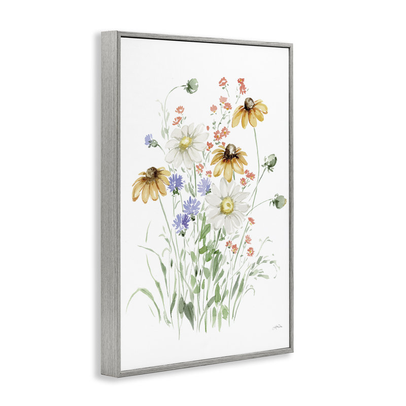 «Summer Garden Blooms Art» par Katrina Pete bf-987, Estampe numérique Farmhouse, H 18 po x l 12 po