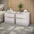 Flórida Set of 2 Modern 2-Drawer Nightstands with Storage, 21.1" W-59307817