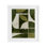 «Earthy Green Tone Shapes», reproduction sous verre encadrée, design par Suzanne Nicoll