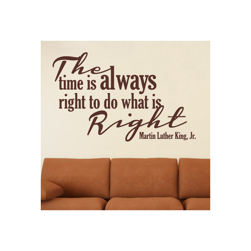 Non-Wall Damaging Wall Decal, Large, Brown