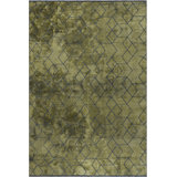 Rapture Green/Black/Gray Geometric Luxury Area Rug