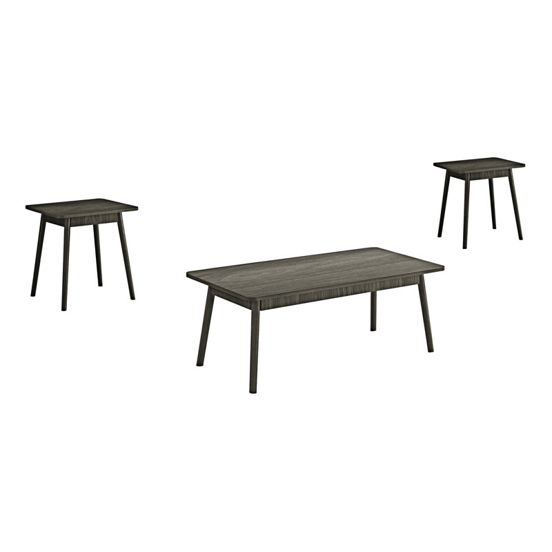 Ensemble de tables basses 3 pièces, Grey