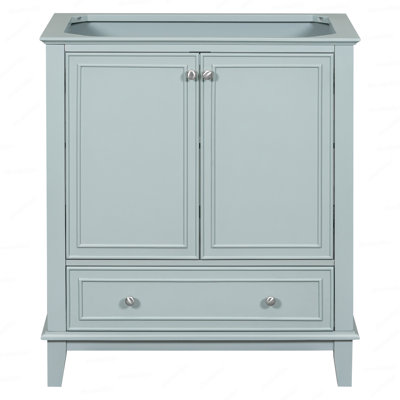 29.5'' Single Bathroom Vanity Base Only in Green