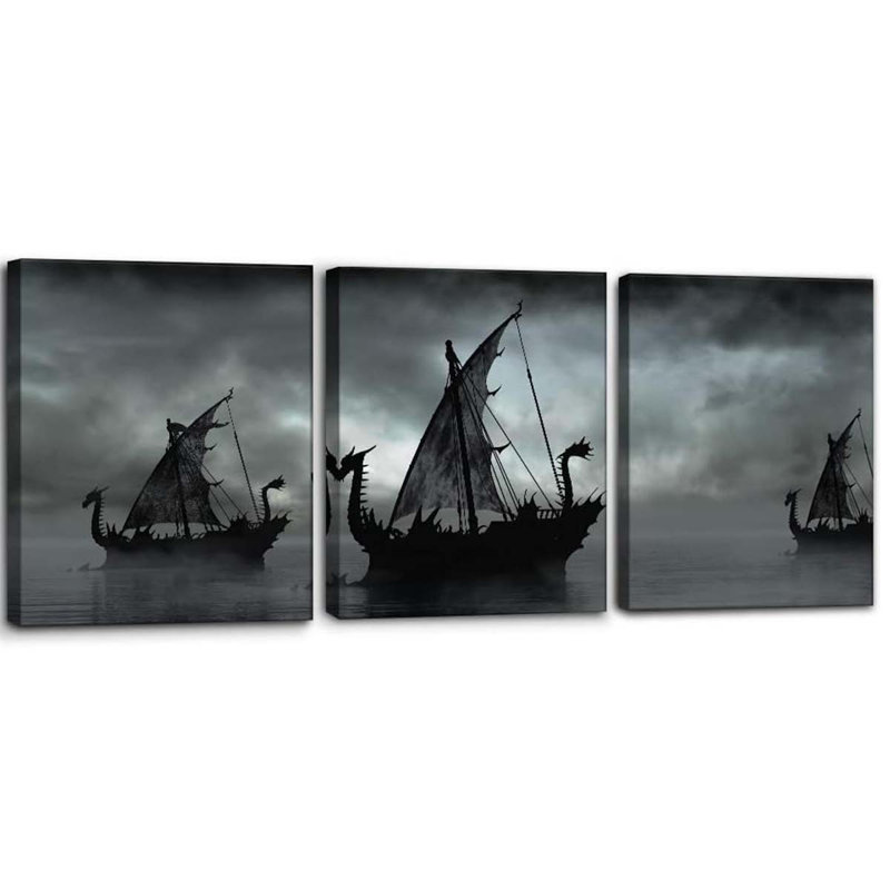 3 Piece Wrapped Canvas Print