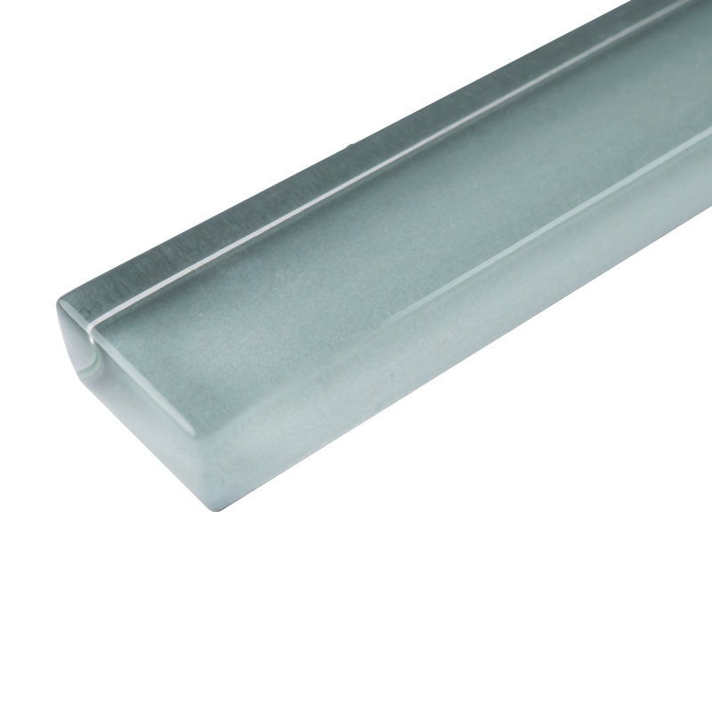 Carrelage en verre 12 "x 0,5", Gris