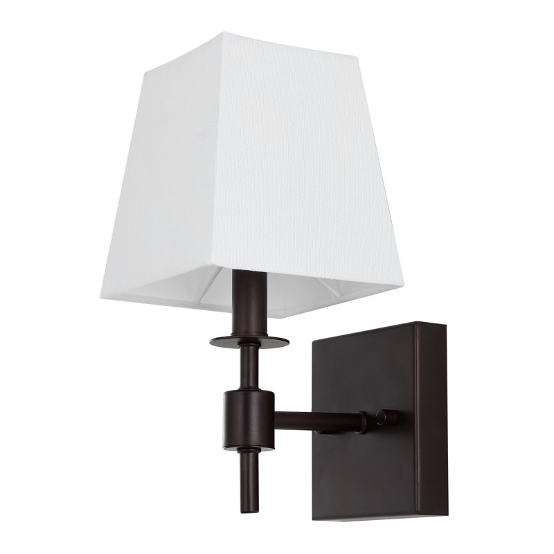 Iron Armed Sconce, Black