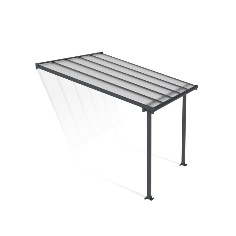 Auvent de patio en polycarbonate