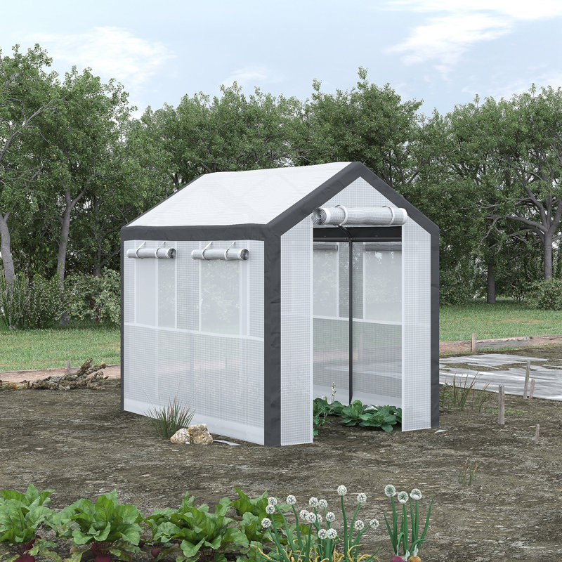 Outsunny 8' X 6' X 7.5' Walk-In Greenhouse