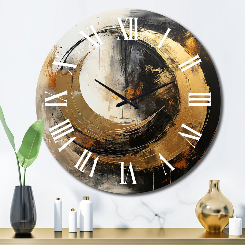 Horloge murale Yin Yang, Grand