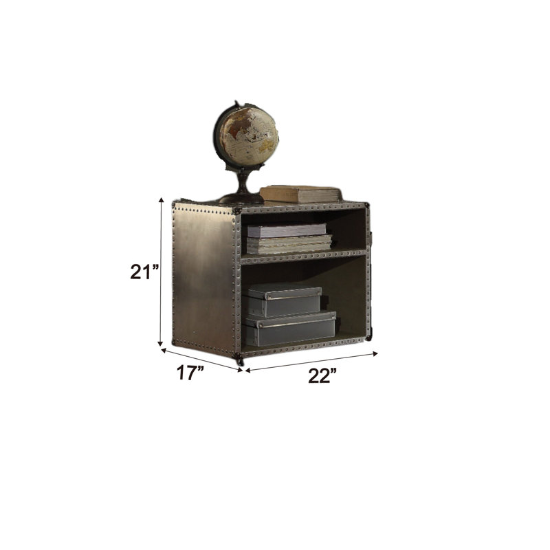 Table de chevet en aluminium Brancaster avec USB