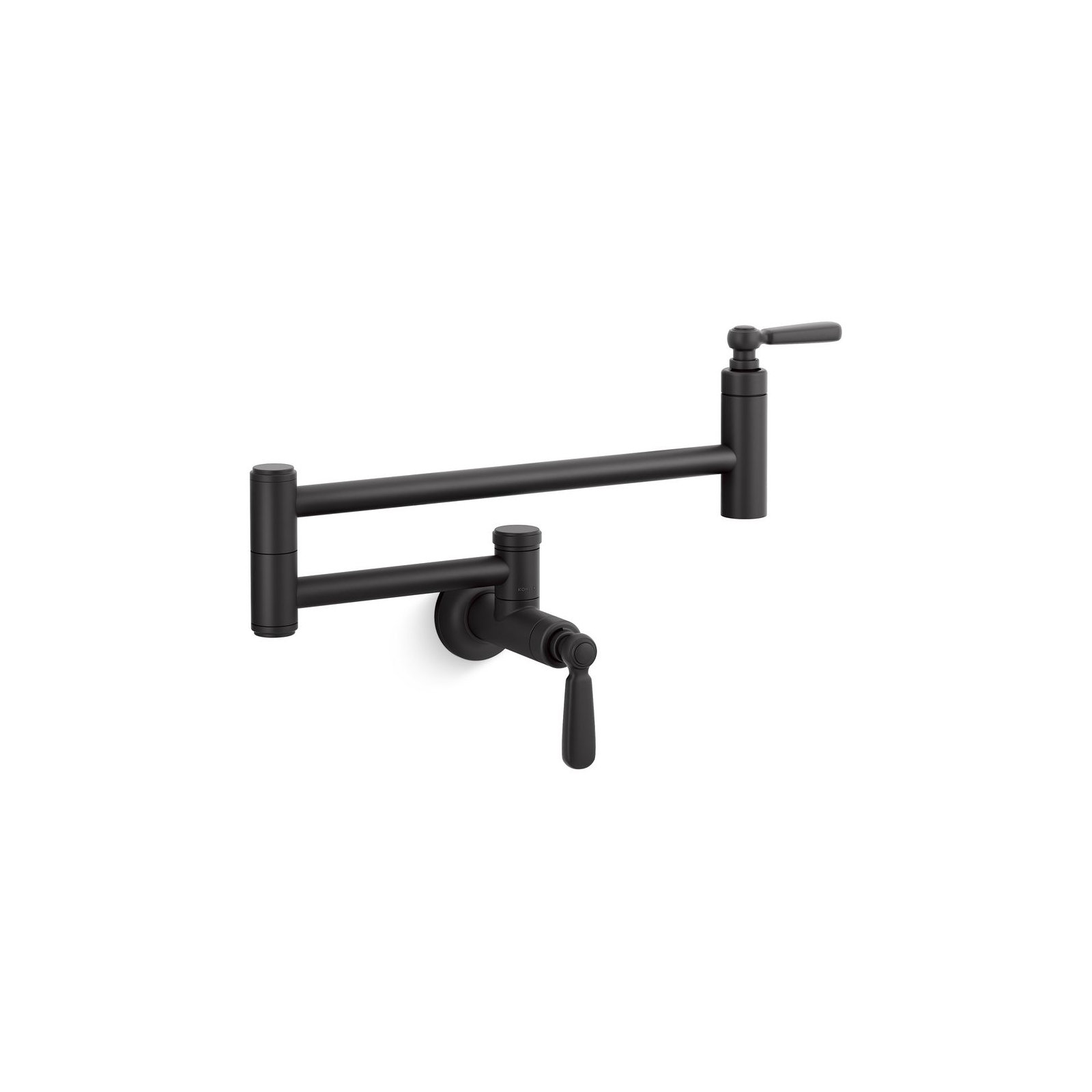 Edalyn by Studio McGee Wall-Mount Pot Filler, Matte Black