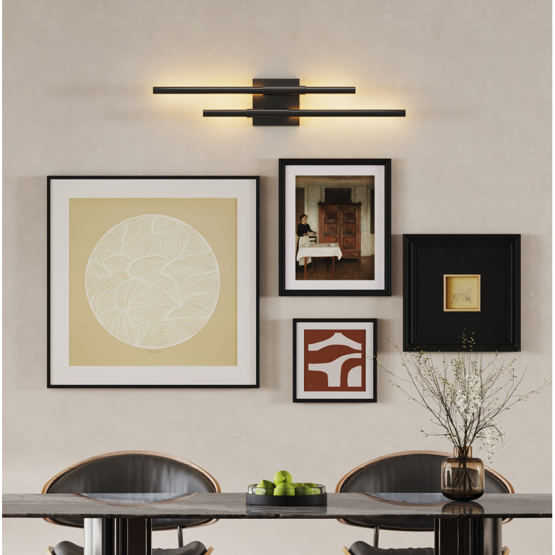 Buchan 2 - Light Dimmable LED Vanity Light, Matte Black