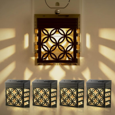 Small Square Opal Cover Plug-In Night Light With Light Sensor, 5000K Daylight, Non-Dimmable