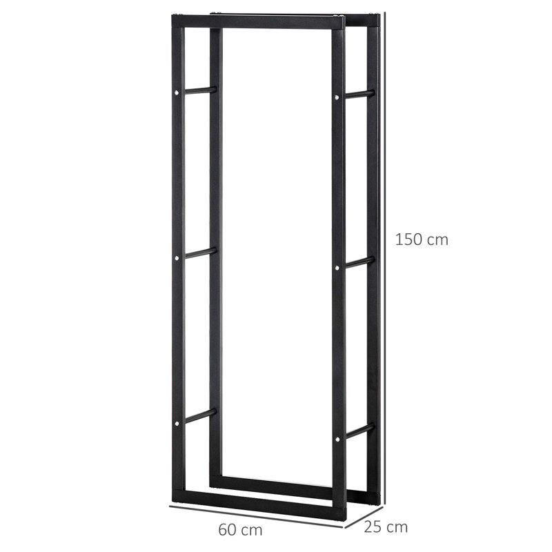 Daneil 60cm W Metal Log Rack