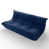 Microfibre / microsuède bleu est en rupture de stock