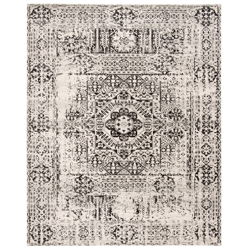 Bryker Oriental Hand Woven Area Rug, Rectangle 235 x 305cm