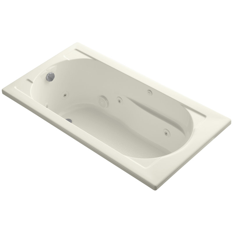 Devonshire 60" x 32" Whirlpool Bathtub, Biscuit