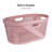 Plastic Laundry Basket with Handles