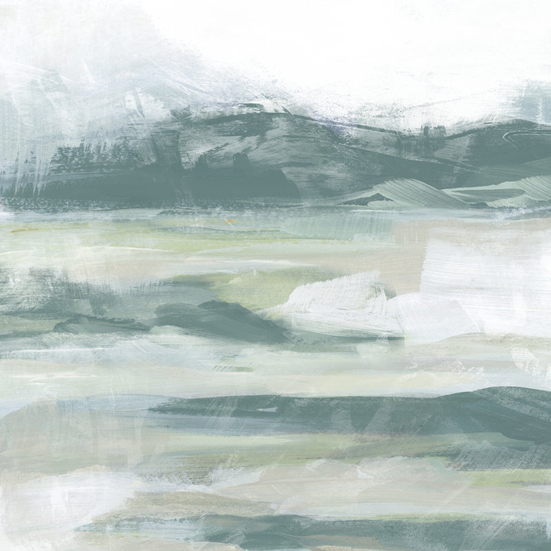 Emerald Valley Swath IV by June Erica Vess - Wrapped Canvas Print, 76cm H x 76cm W