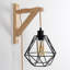 Luminaire suspendu en corde Herblain de 18 pouces avec interrupteur (abat-jour non inclus)