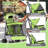 Pet Stoller Dog Cat Stoller Comfortable Lightweight Stroller With Adjustable Canopy-101824084