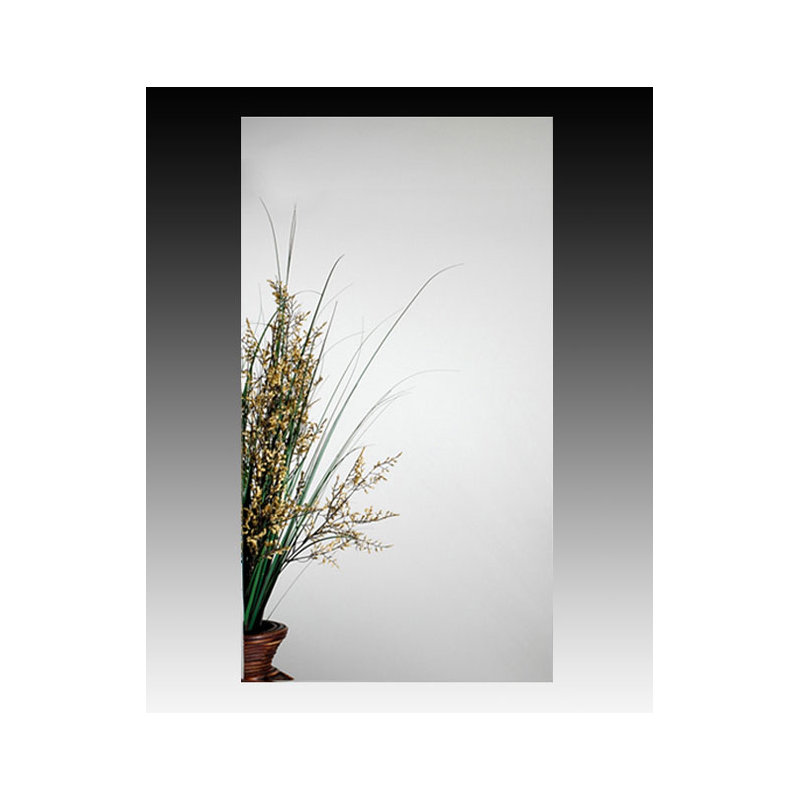 15'' W Mirrored Medicine Cabinet, Stainless Steel, Left, 35" H x 15" W x 5" D