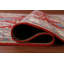 Tapis oriental rouge à motif de teinture de légumes Kazak rouge 8 x 10