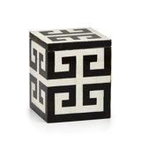 Greek Key Bathroom Storage Container