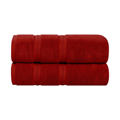  Smart Quick-Dry Zero Twist Cotton Bath Sheets, Set Of 2