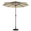 Maust 3m Traditional Parasol with LED Light-1111799559