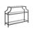 Letia 43'' Glass Top Console Table-982179183