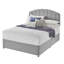 Silentnight upholstered premium Divan bed - base only-2062848811-2062848815-2062848805